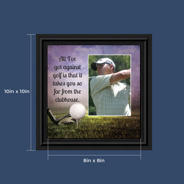 Golf, Funny Golf Gifts for Men Picture Frame 10X10 6355