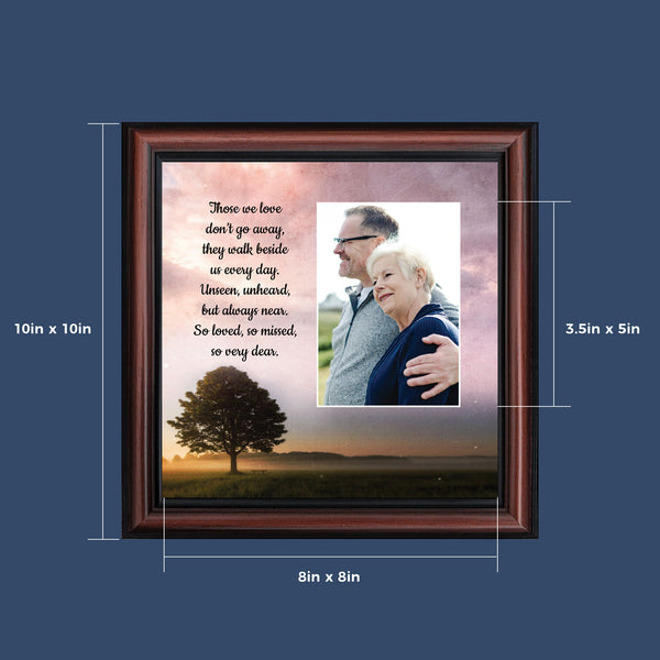 Sympathy Gift Picture Frames, Memorial Gifts for your Condolence Gift Baskets and Sympathy Cards, Bereavement Gifts, In Memory of Loved One, Those We Love Framed Home Décor, 6433