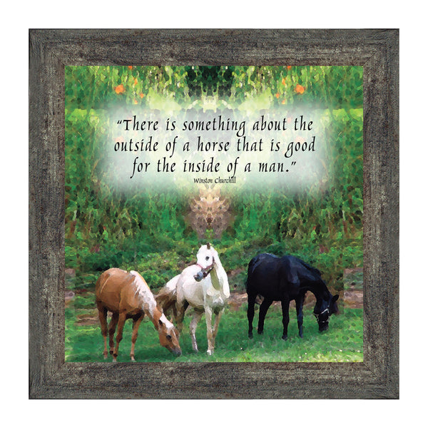 A Horse Picture Frame, Horse Lovers, Picture Frame, 8x8, 8508