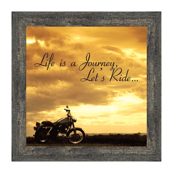 Harley Davidson Gifts for Men and Women, Classic Harley Picture Frame, Harley Davidson Wedding Gifts, Biker Motorcycle Accessories for Men, Unique Motorcycle Wall Decor, 8550