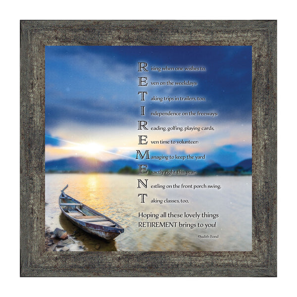 Retirement, Personalized Gifts for Men and Women Picture Frame, Retirement Gift Ideas, 10X10 6305