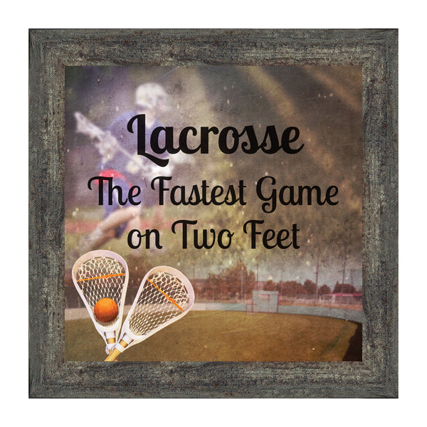 Lacrosse, Team Photo, Player or Coach Picture Frame, 10x10 8701