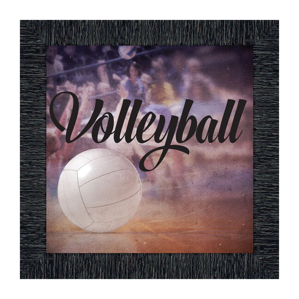 Volleyball Themed Wall Art for Player or Coach , 10x10 8704