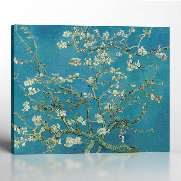 Fine Art Almond Blossom by Van Gogh, Van Gogh Wall Art, Almond Tree Van Gogh, Van Gogh Almond Blossom, Ready To Hang for Living Room Home Wall Art, C2443