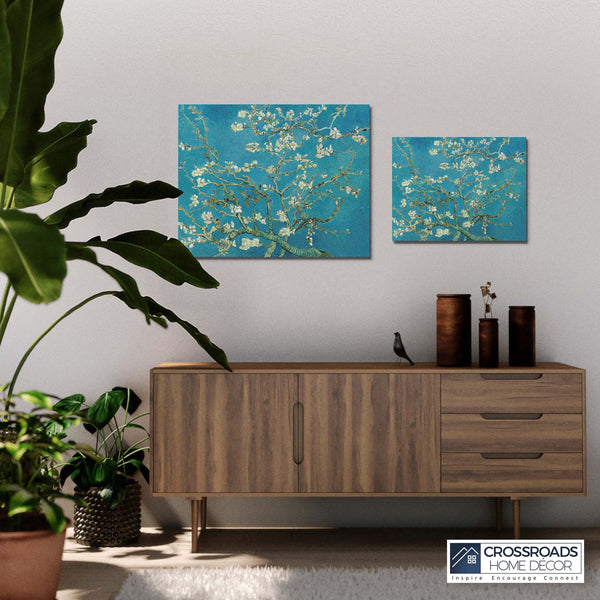 Fine Art Almond Blossom by Van Gogh, Van Gogh Wall Art, Almond Tree Van Gogh, Van Gogh Almond Blossom, Ready To Hang for Living Room Home Wall Art, C2443