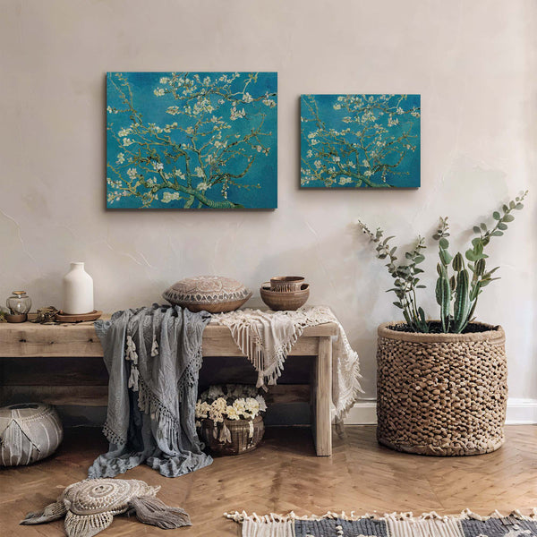 Fine Art Almond Blossom by Van Gogh, Van Gogh Wall Art, Almond Tree Van Gogh, Van Gogh Almond Blossom, Ready To Hang for Living Room Home Wall Art, C2443