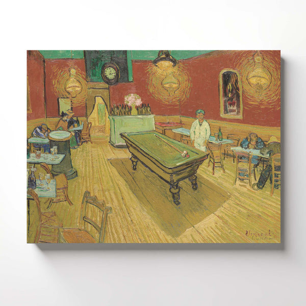 The Night Cafe in the Place Lamartine in Arles, Night Cafe Van Gogh, Van Gogh Wall Art, Ready To Hang for Living Room Home Wall Decor, C2447