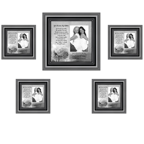 Picture Frame Set, 4 Piece Customizable Multi pack, 4-4x4, for Instagr –  Crossroads Home Decor