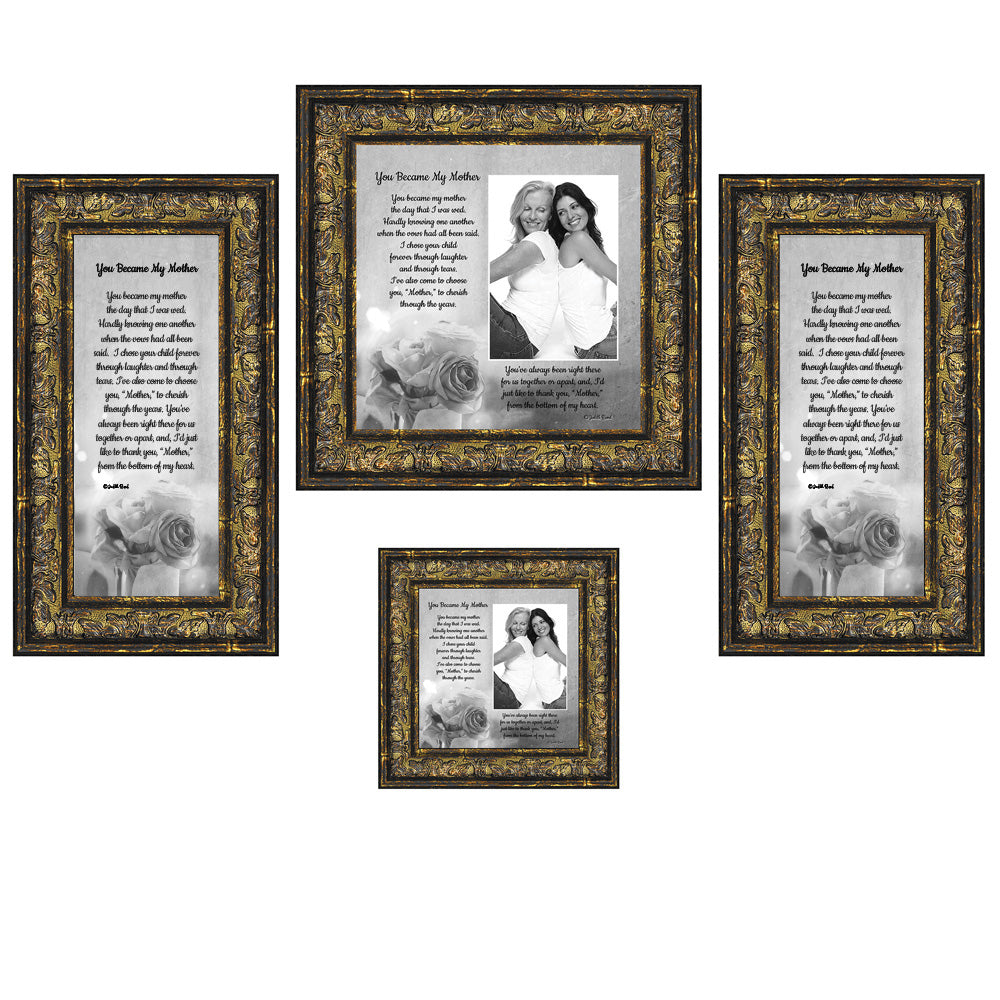 8x8 Picture Frame, Square Instagram Photo, for Tabletop or Wall