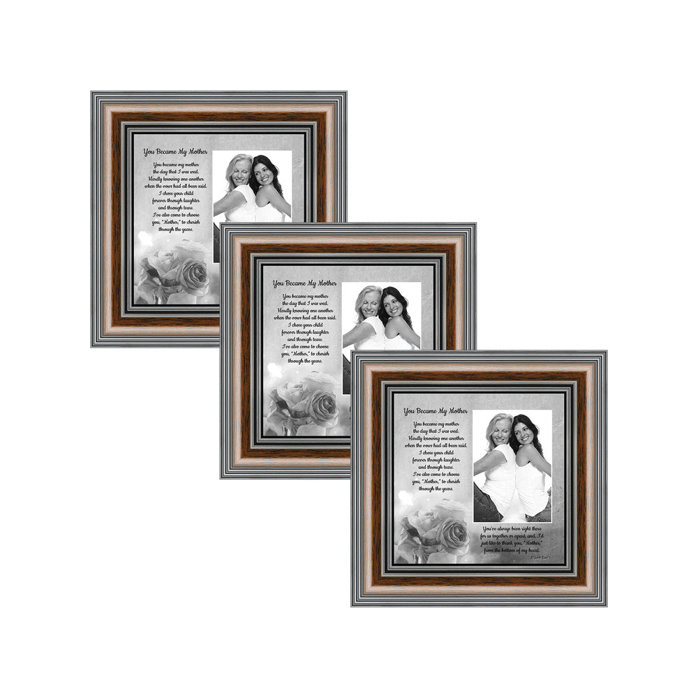 Picture Frame Set, 3 Piece Customizable Multi pack, 3-4x4, for Instagr –  Crossroads Home Decor