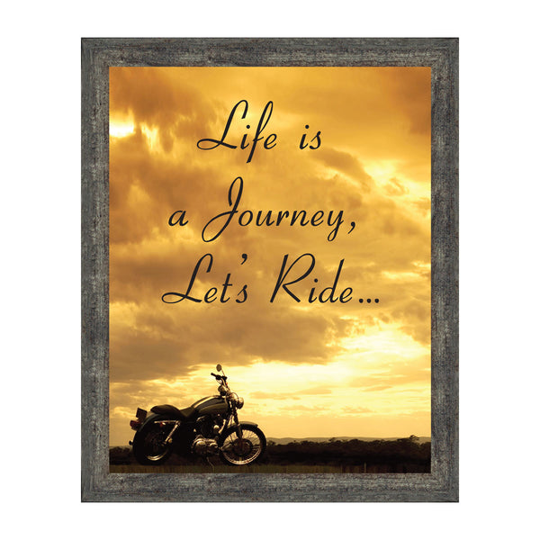 Harley Davidson Gifts for Men and Women, Classic Harley Picture Frame, Harley Davidson Wedding Gifts, Biker Motorcycle Accessories for Men, Unique Motorcycle Wall Decor, 2116
