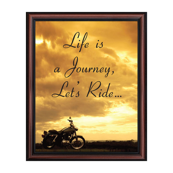 Harley Davidson Gifts for Men and Women, Classic Harley Picture Frame, Harley Davidson Wedding Gifts, Biker Motorcycle Accessories for Men, Unique Motorcycle Wall Decor, 2116