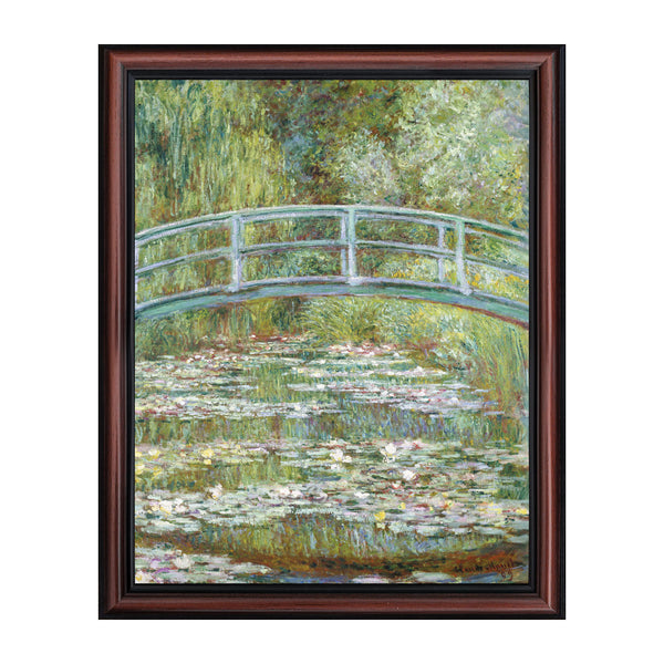 Water Lily Pond by Claude Monet Framed Wall Art Print, Monet Water Lilies Print, 11x14 2419