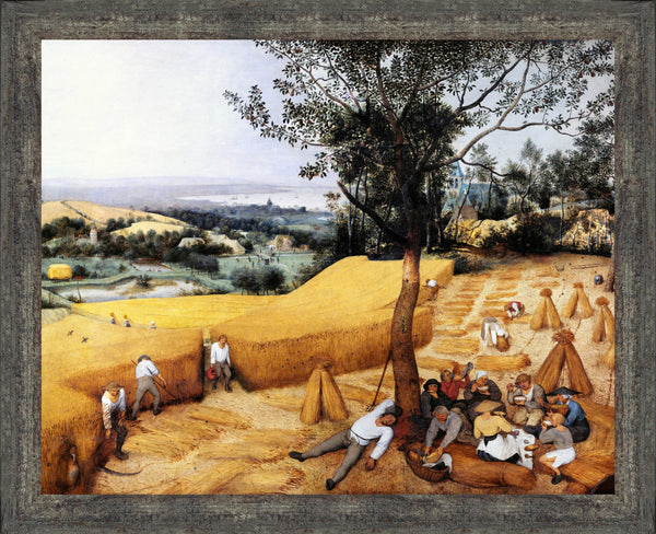 The Harvesters by Pieter Brueghel The Elder, World Famous Wall Art Collection, Farming Wall  Decor for Kitchen or  Living Room, 11x14, 2463
