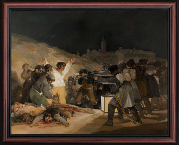 The Third May Framed Print by Francisco Goya,  World Famous Wall Art Collection, Great Addition To Your Office Decor, 11x14, 2482