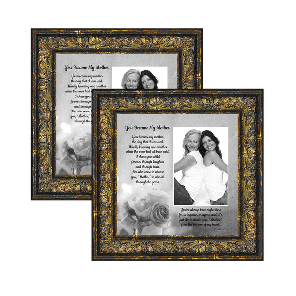 2 - 8x8 Picture Frame, Square Instagram Photo, for Tabletop or Wall Display