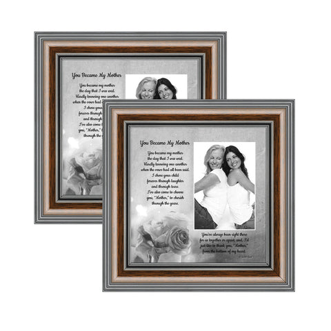 Crossroads Home Décor Picture Frame Set, Multi Pack, 2-4x10, for Instagram  Photo Wall Gallery with Glass Picture Frame, Use for Picture Frames Collage