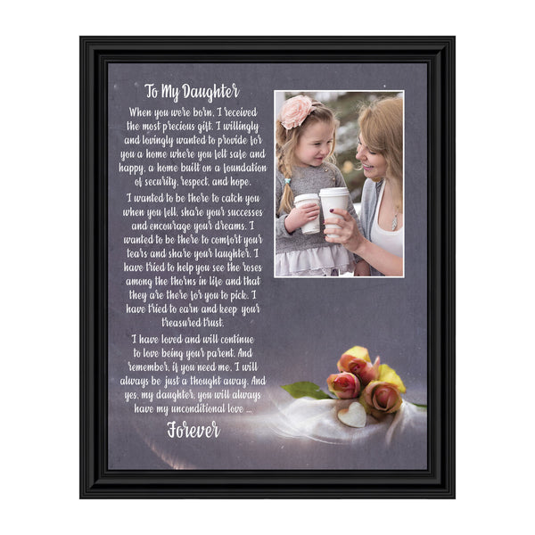 My Daughter, My Friend, Daughter Gifts, Daughter Picture Frame,10x10 6326