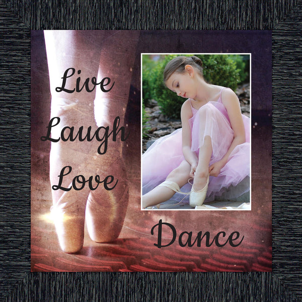 Ballet, Dancer Gifts for Teen Girls or Women, Framed Ballet Slippers, 10x10 6356