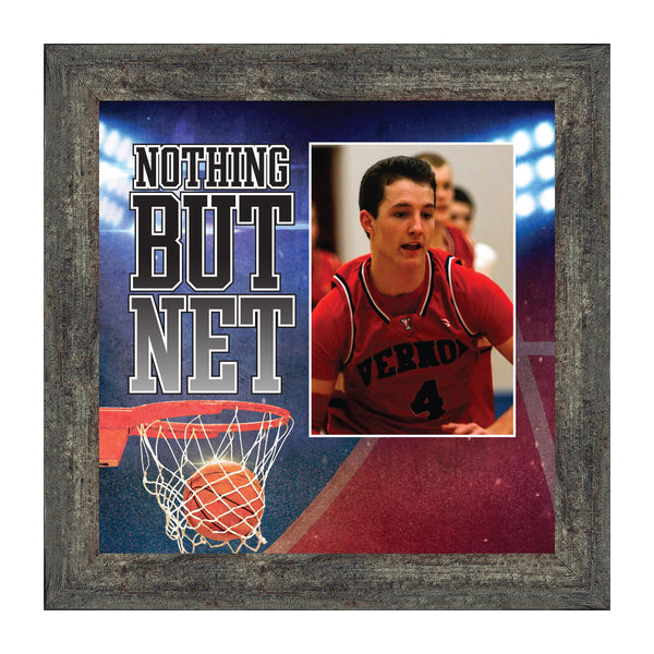 Basketball Personalized Picture frame, Gifts for Coaches Basketball, 10x10 6368