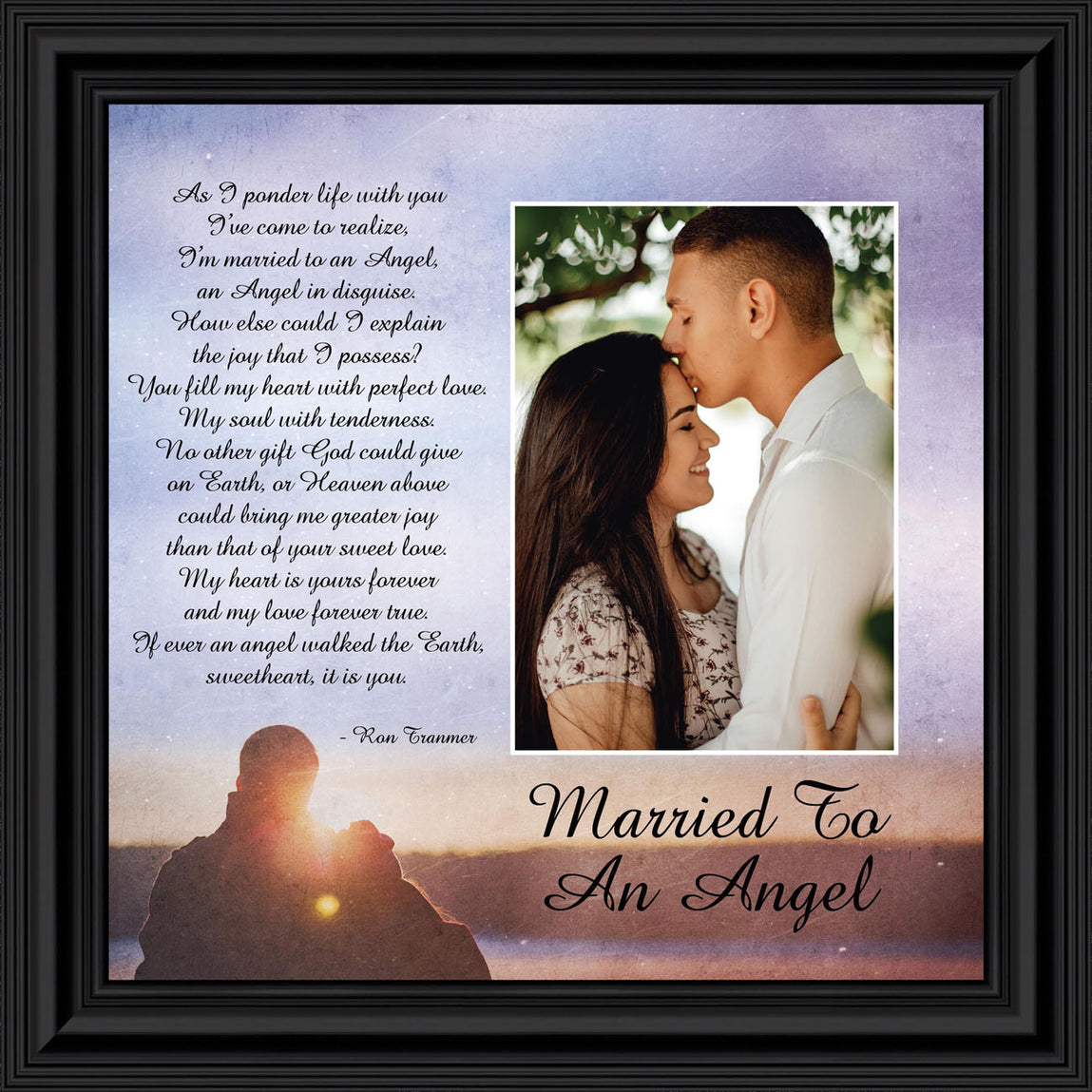 Personalized Love Poem & Photo Gift For Husband & Wife | Print On Wood -  woodgeekstore