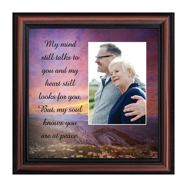 You are at Peace, Sympathy Gift in Memory of a Loved One, Funeral Condolence Gift of Gift of Comfort, 10x10 6409