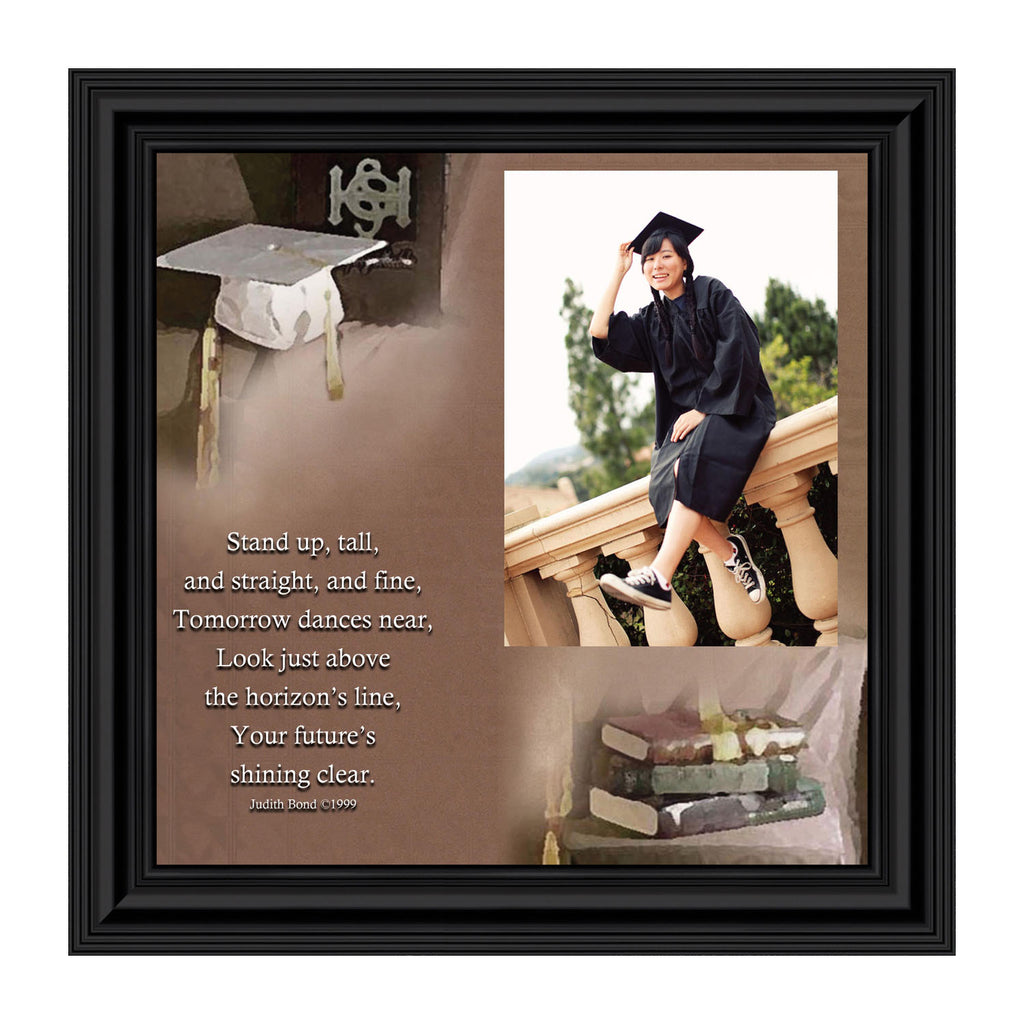 High School or College Graduation, Personalized Picture Frame, 10x10 6570