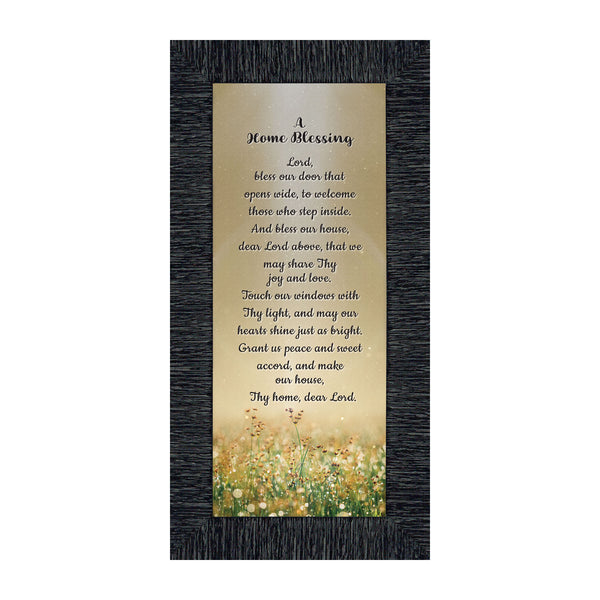 A Home Blessing, God Bless This Home Sign, Home Blessing Décor, 4x10, 7314