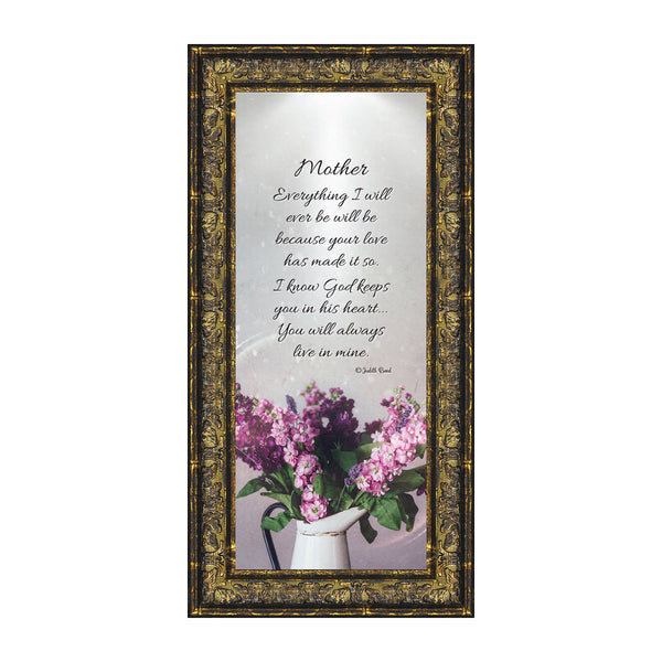 Mother, Sentimental Gifts for Mom, Picture Frame for Mom, 6x12 7326