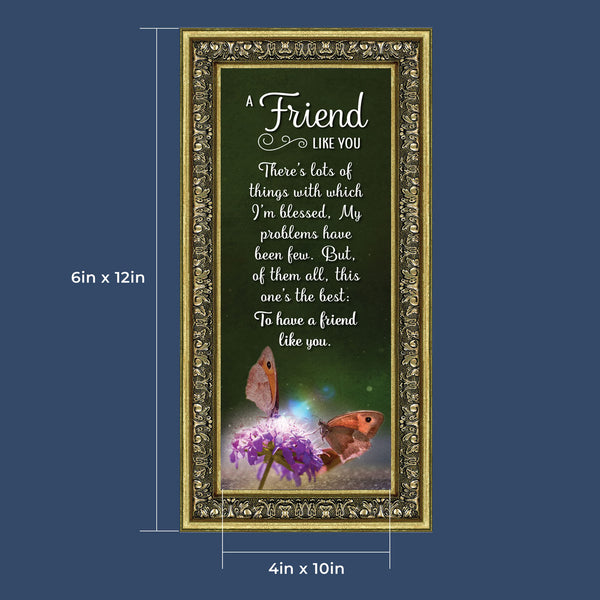 A Special Friend Picture Framed Poem About Friendship for Best Friend or Special Family Member 10x10 6315
