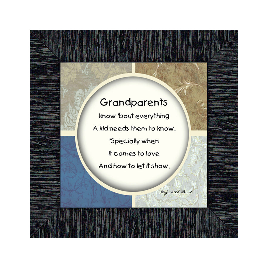 Grandparent's Day Gift, Picture Framed Poem from Grandchild, 6x6 75505