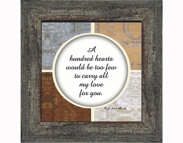 I'm in Love with You, Gift for Husband, Wife, Fiancee'. I Love You Picture Frame, 6x6 75520
