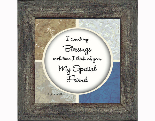 A Friend Like You, Friendship Gifts, Picture Frame for Best Friend, 4x4, 75548