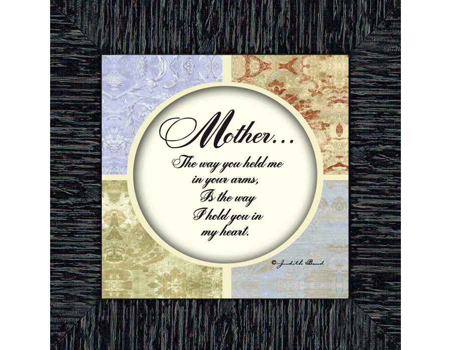 Mother, Gift from Son or Daughter for Mom on Mother's Day, Picture