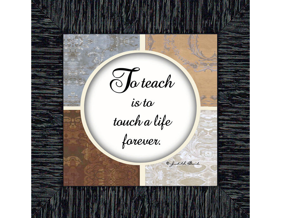 Teacher Appreciation from Students or Parents, Thank you to a Teacher 6x6 75571