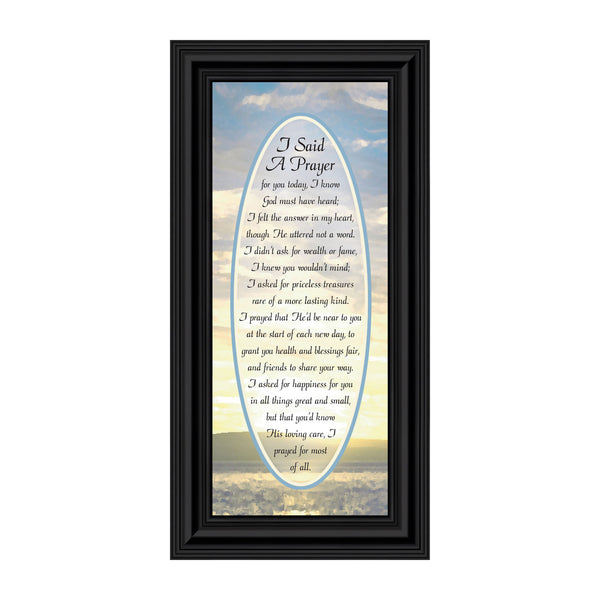 I Said a Prayer for You Today, Personalized Picture Frame 10x10 6313