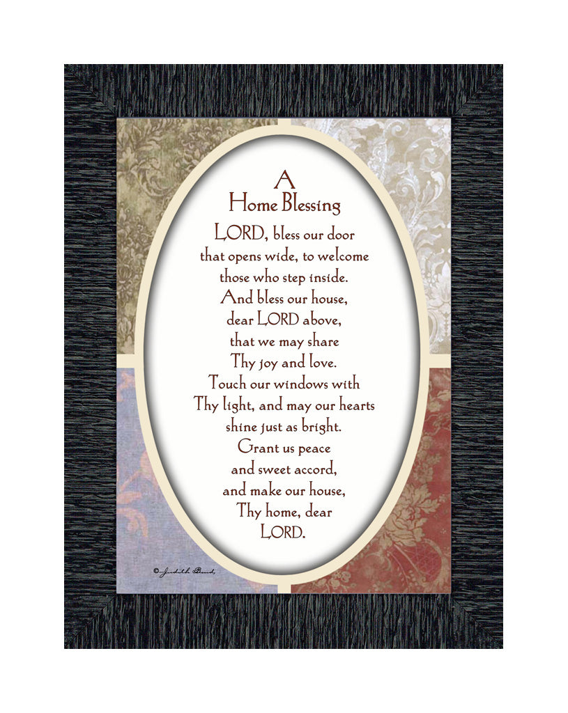 A Home Blessing for a New House or Homeowners, God Bless this Home Picture Frame, 5x7, 77959