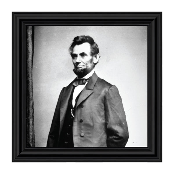 Abraham Lincoln, Presidential Images, Historical Picture Frame, 10x10 8542