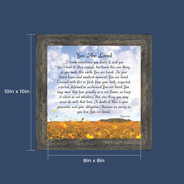 You are Loved, Love Picture Frames for Couples, 10x10 6338