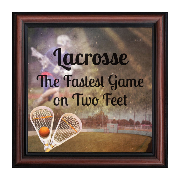 Lacrosse, Team Photo, Player or Coach Picture Frame, 10x10 8701