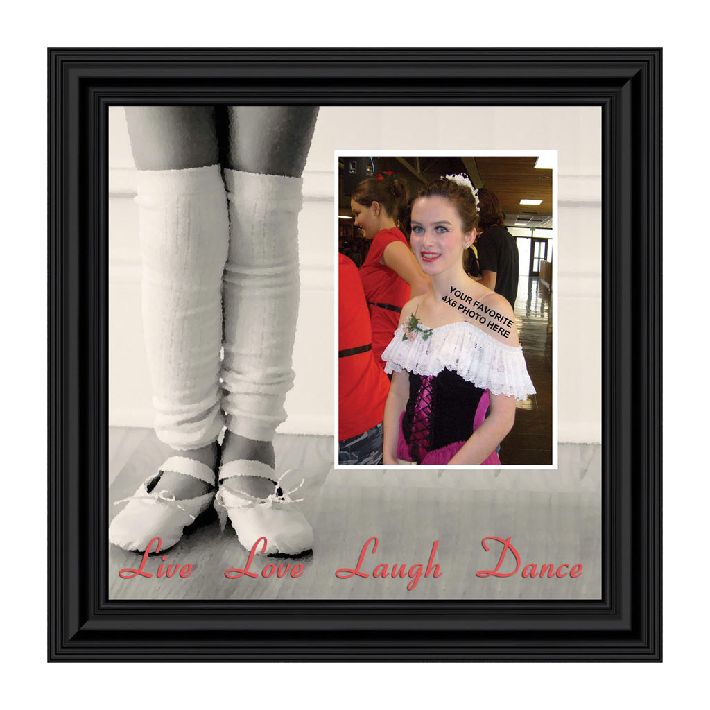 Ballet, Dancer Gifts for Teen Girls or Women, Framed Ballet Slippers, 10X10 9721