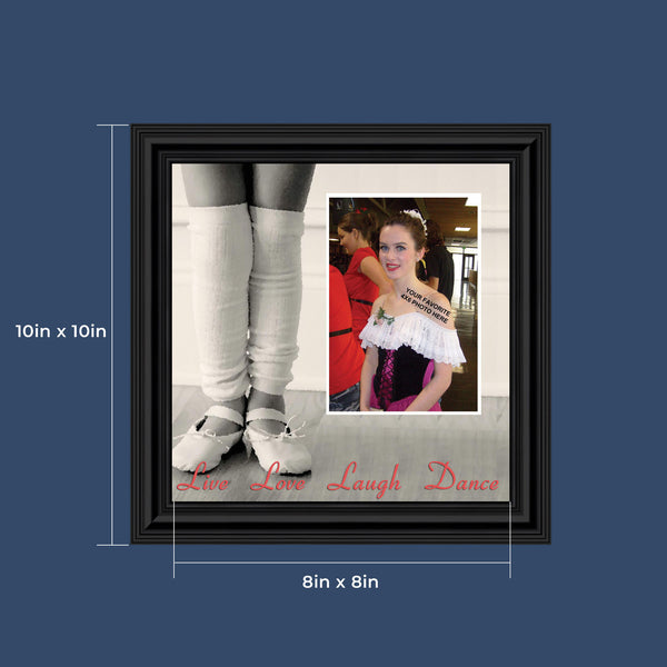 Ballet, Dancer Gifts for Teen Girls or Women, Framed Ballet Slippers, 10X10 9721