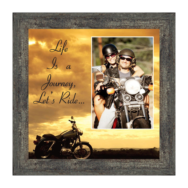 Harley Davidson Gifts for Men and Women, Classic Harley Picture Frame, Harley Davidson Wedding Gifts, Biker Motorcycle Accessories for Men, Unique Motorcycle Wall Decor, 9750