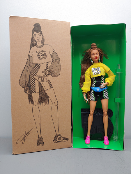 Barbie BMR1959 - Bike Shorts, Romper & Cropped Sweatshirt