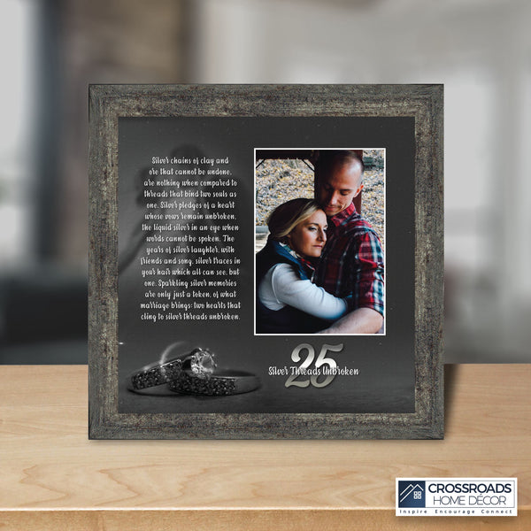 25th Wedding Anniversary Gifts for Couples, 25th Anniversary Gift