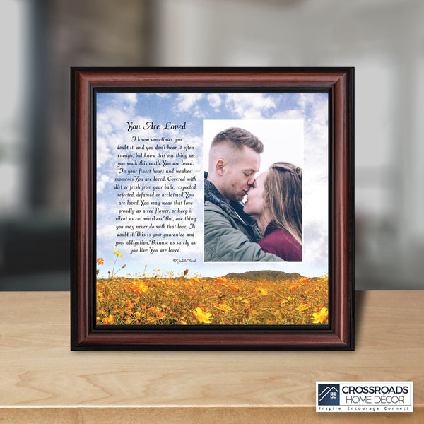 You are Loved, Love Picture Frames for Couples, 10x10 6338