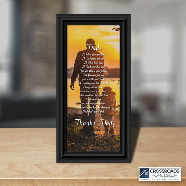 Dad, Personalize and Meaningful Picture Frame Gifts for Dad, 10X10 6343