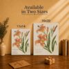 Day Lily canvas print - Made in USA, family-owned vintage botanical wall art