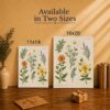 Medicinal Herbs canvas print - Made in USA, family-owned vintage botanical wall art