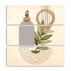 Balance stones canvas wall art - Balance Stones and Olive Branch by Crossroads Home Decor